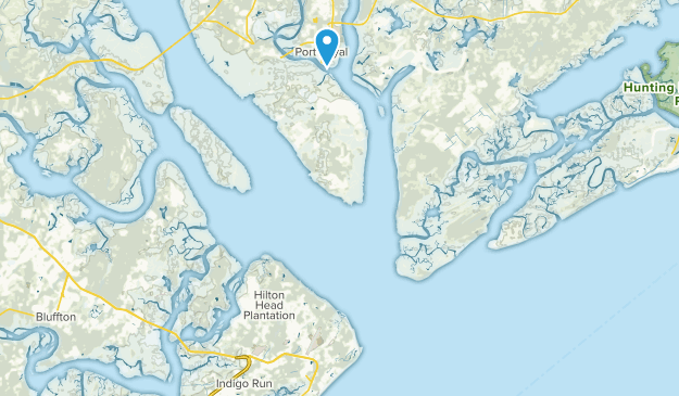 Port Royal, South Carolina Map
