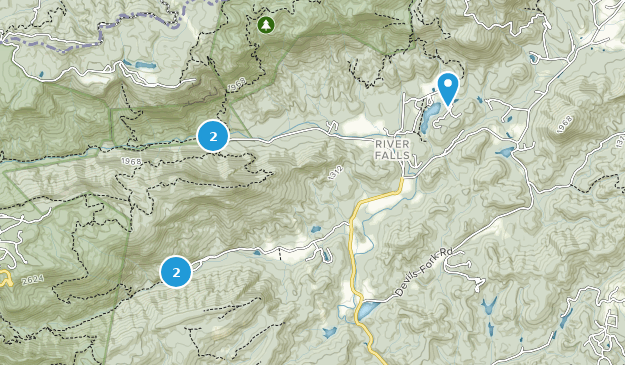 River Falls, South Carolina Map