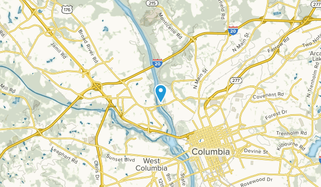 Riverside Forest, South Carolina Map