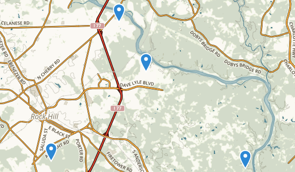 Rock Hill, South Carolina Map