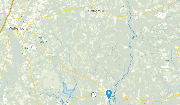 Round O, Caroline du Sud Map