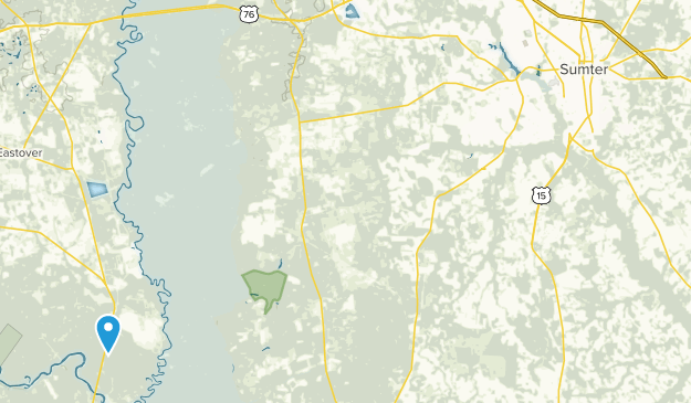 Sumter, Carolina del Sur Map