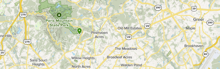 Taylors South Carolina Map Best 10 Trails And Hikes In Taylors | Alltrails