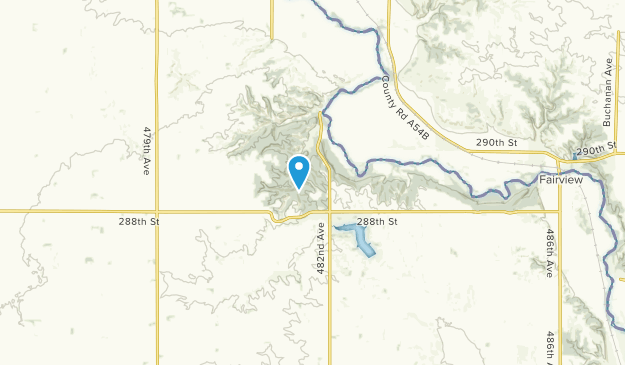 Canton, South Dakota Map