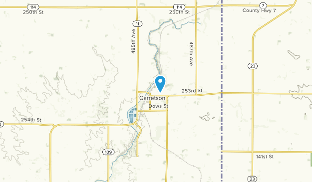 Garretson, Dakota du Sud Map
