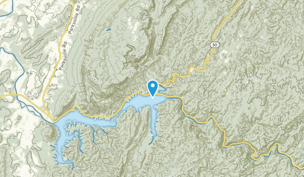 Caney Creek, Tennessee Map