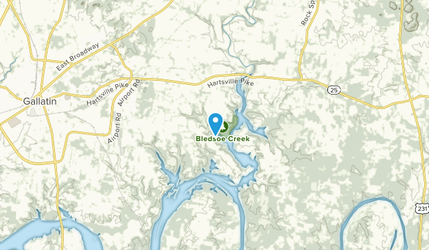 Castalian Springs, Tennessee Map