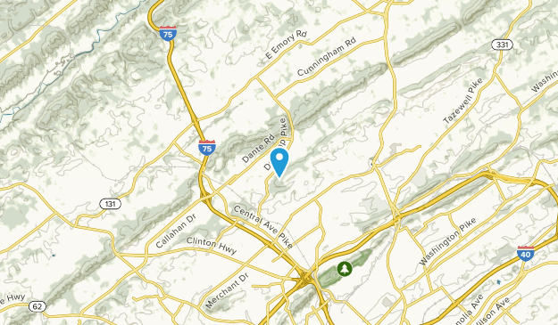 Cedar Flats, Tennessee Map