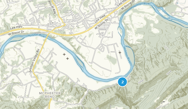 Church Hill, Tennessee Map