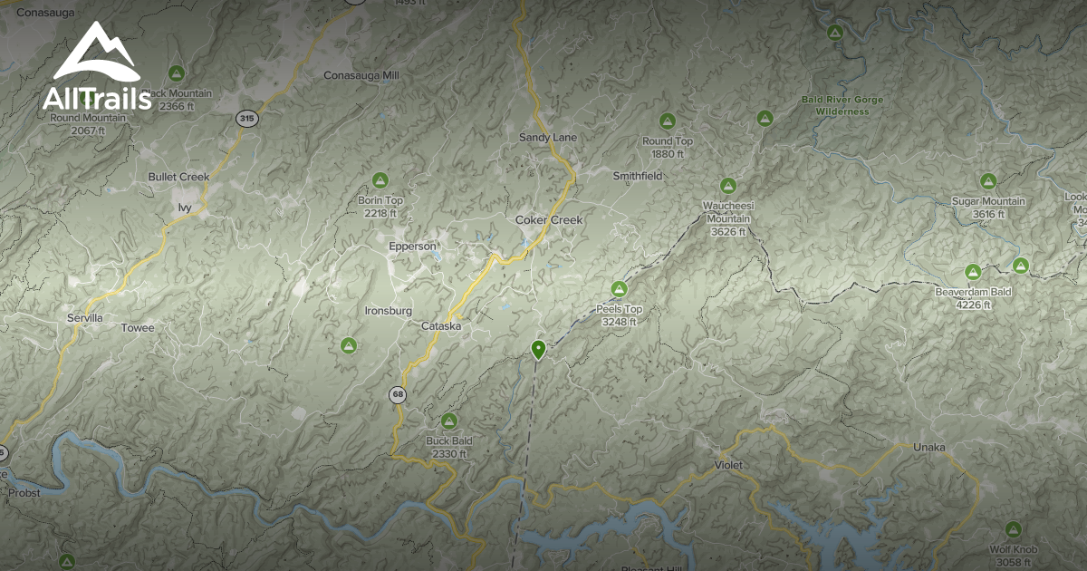 Best hikes and trails in Coker Creek AllTrails