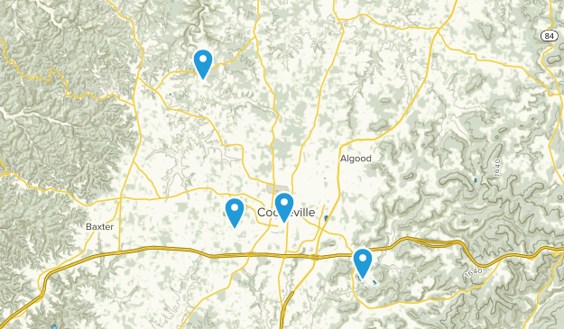 Cookeville, Tennessee Map