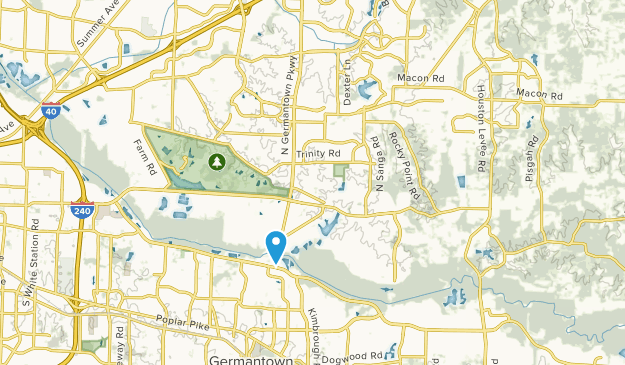 Cordova, Tennessee Map