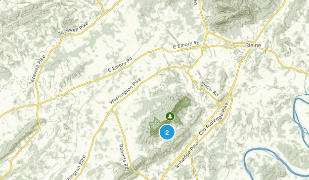 Corryton, Tennessee Map