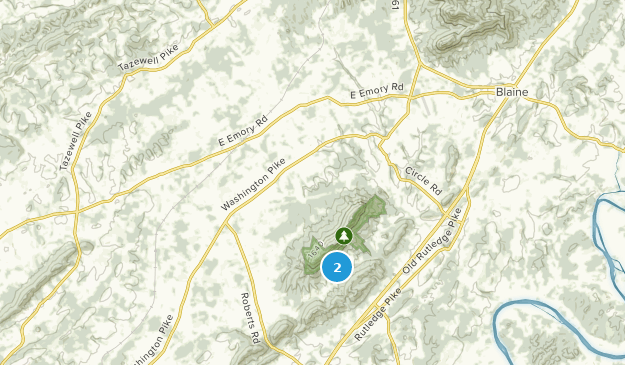 Corryton, Tennessee Map