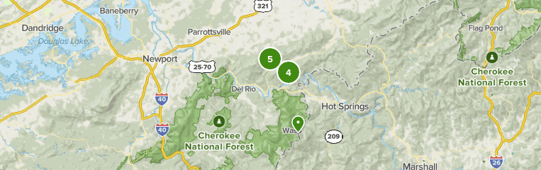 Del Rio Tennessee Map Best 10 Trails And Hikes In Del Rio | Alltrails