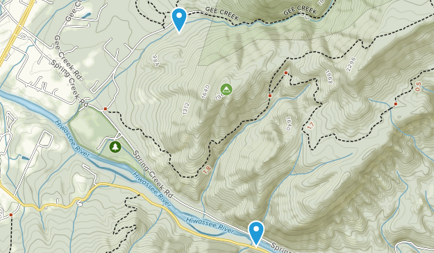 Delano, Tennessee Map