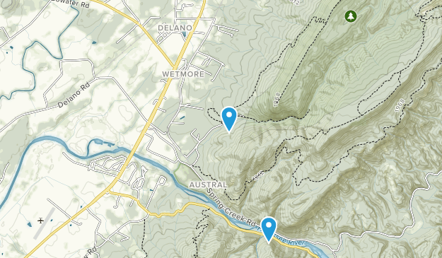 Delano, Tennessee Map