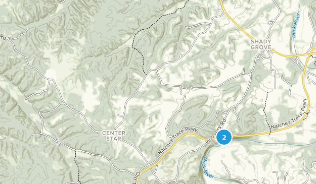 Duck River, Tennessee Map