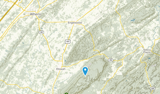 Englewood, Tennessee Map