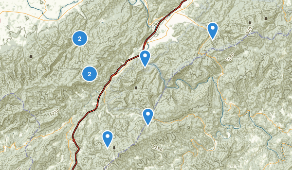 Erwin, Tennessee Map