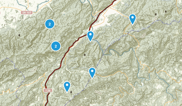 Erwin, Tennessee Map