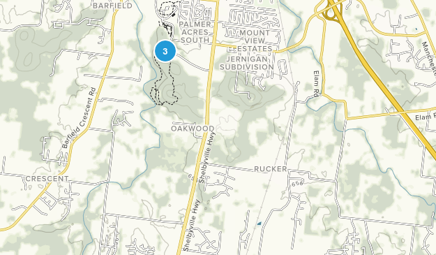 Fosterville, Tennessee Map