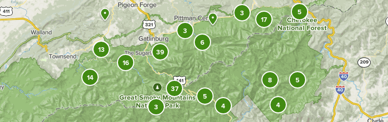 Gatlinburg Tn Hiking Trails Map Best 10 Trails And Hikes In Gatlinburg | Alltrails