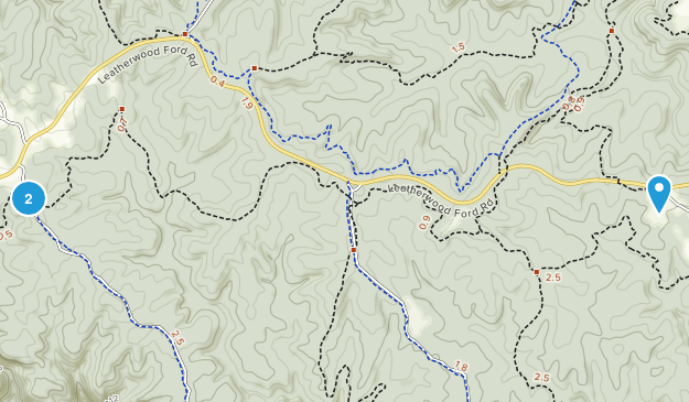 Gernt, Tennessee Map