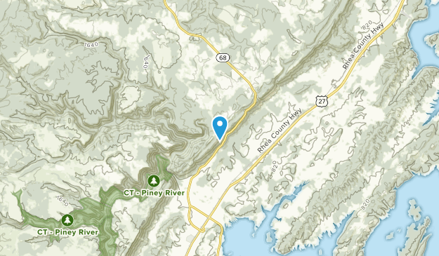 Grandview, Tennessee Map