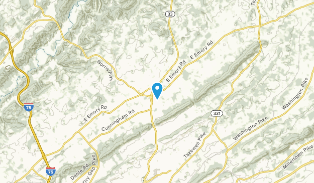 Hallbrook, Tennessee Map
