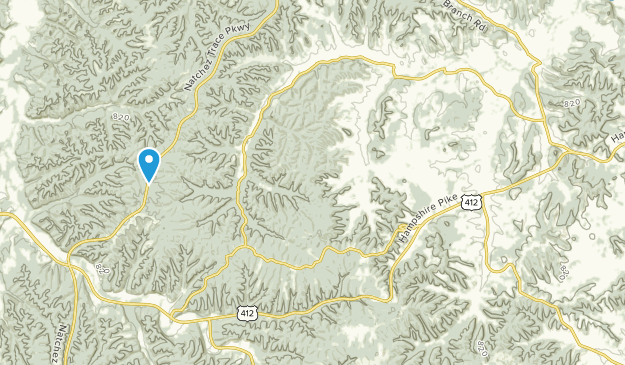 Hampshire, Tennessee Map