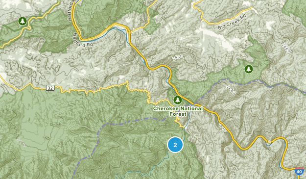 Hartford, Tennessee Map