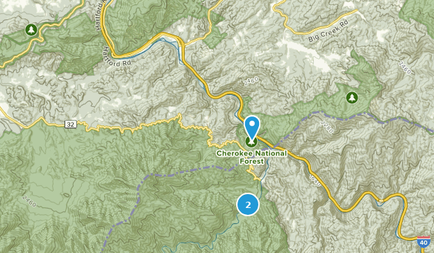 Hartford, Tennessee Map