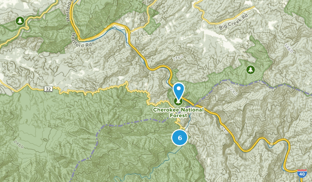Hartford, Tennessee Map
