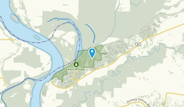 Henning, Tennessee Map