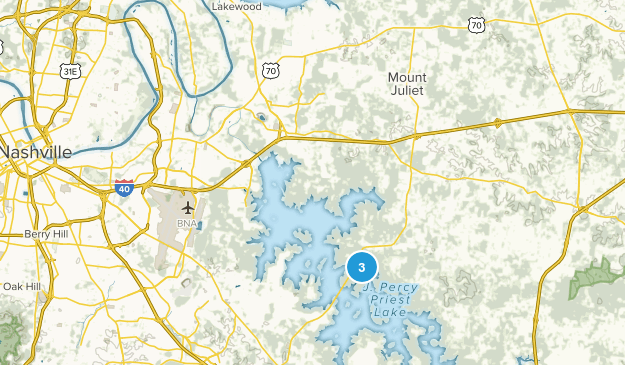 Hermitage, Tennessee Map