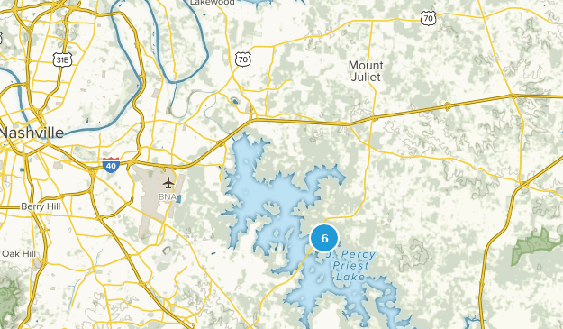 Hermitage, Tennessee Map