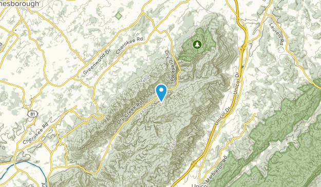 Jonesborough, Tennessee Map