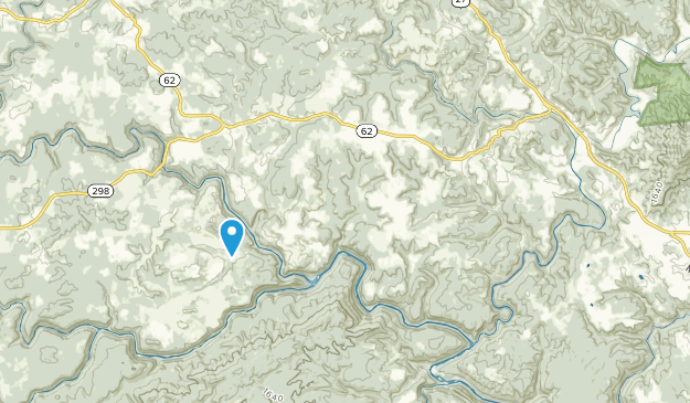 Lancing, Tennessee Map