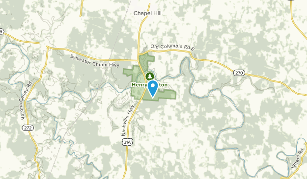 Lewisburg, Tennessee Map
