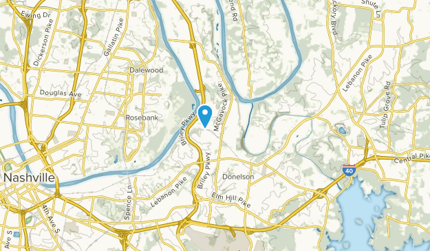 Lincoya Hills, Tennessee Map