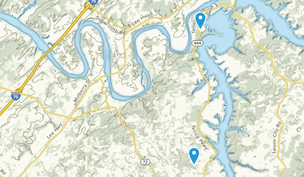 Loudon, Tennessee Map