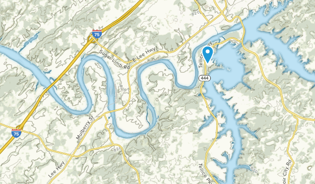 Loudon, Tennessee Map