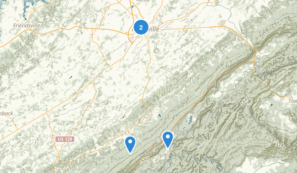 Maryville, Tennessee Map