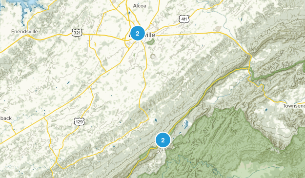 Maryville, Tennessee Map