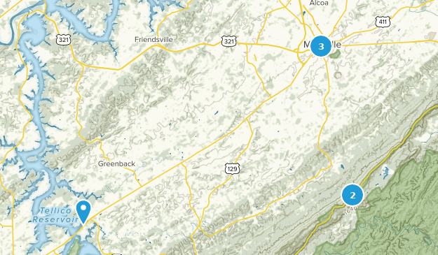 Maryville, Tennessee Map