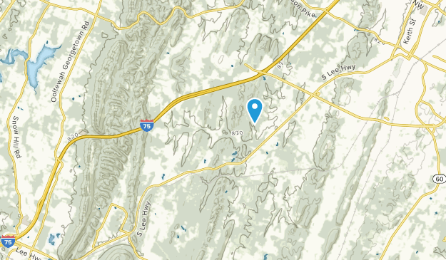 McDonald, Tennessee Map