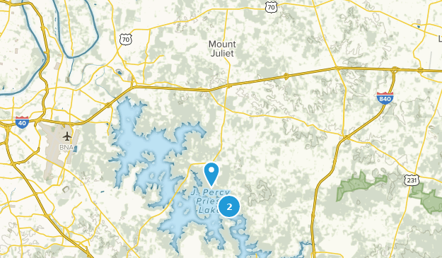 Mount Juliet, Tennessee Map