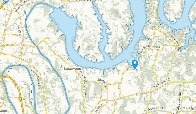 Old Hickory, Tennessee Map
