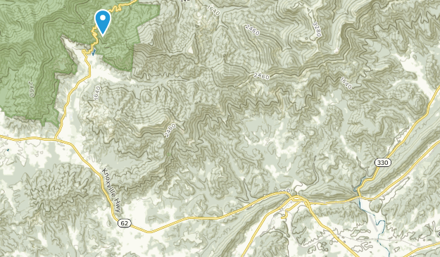 Oliver Springs, Tennessee Map